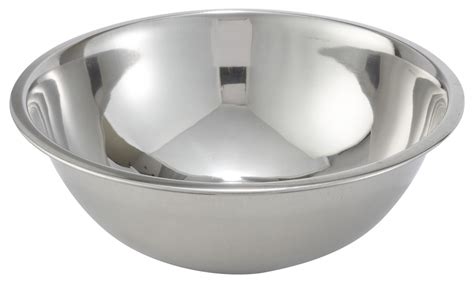 Winco Mxbt Q All Purpose True Capacity Stainless Steel Mixing Bowl