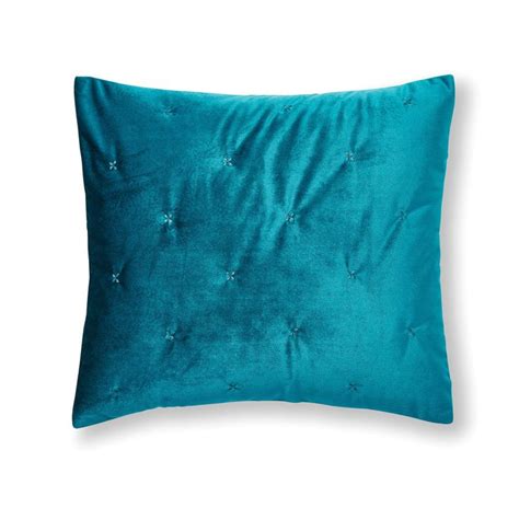 With A Velvet Soft Touch This Cushion In A Gorgeous On Trend Teal