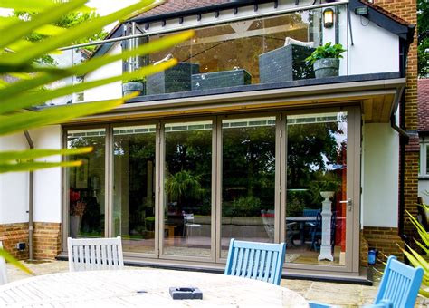 Pvcu Timber Aluminium Bi Fold Doors In West Sussex