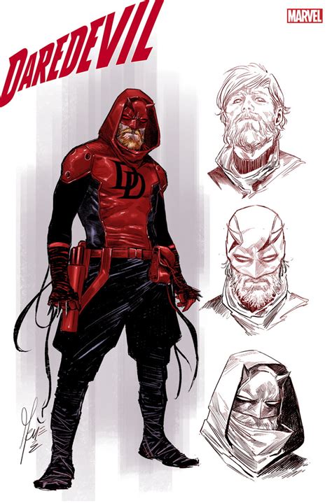 Daredevil #5 Marco Checchetto Design Variant. Better look at Daredevil ...