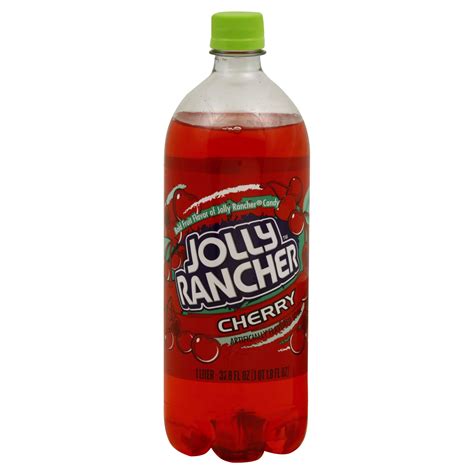 Jolly Rancher Soda, Cherry 33.8 fl oz (1 qt 1.8 fl oz) 1 lt