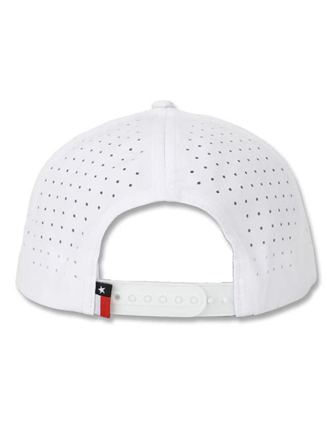 Lubbock Crickets Baseball White Corded Sport Snapback Cap Red