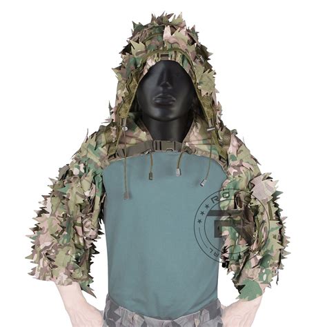 Free Shipping US Army Bionic Sniper Ghillie Suits Camouflage Grass