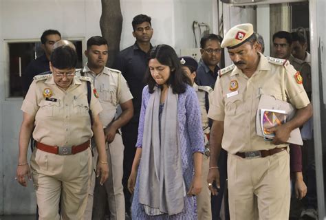 Maliwal Assault Case Bibhav Kumar Held From Kejriwal S House