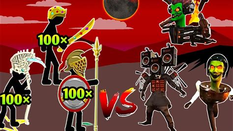 Stick War Legacy New Update Skibidi Toilet Vs Stick War Legacy All