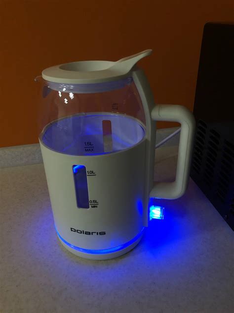 Электрический чайник Polaris PWK 1545CGL Water Way Pro - «Современный ...