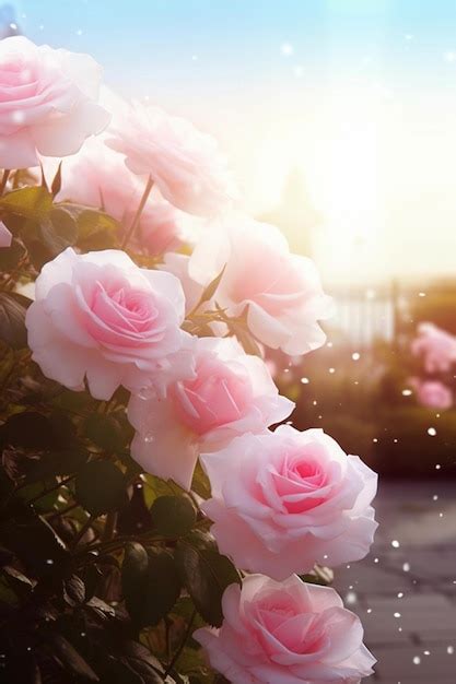 Premium Photo A Pink Flower Wallpaper For Iphone