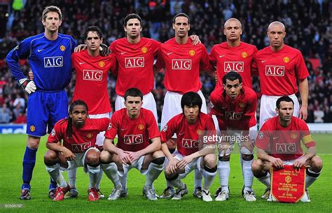 Man Utd Squad 2008 / Limited Edition Manchester United 2008 Champions ...