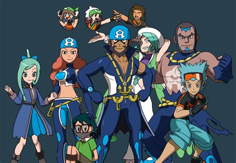 Pokemon AU - Team Aqua by ESLM-Studios on DeviantArt