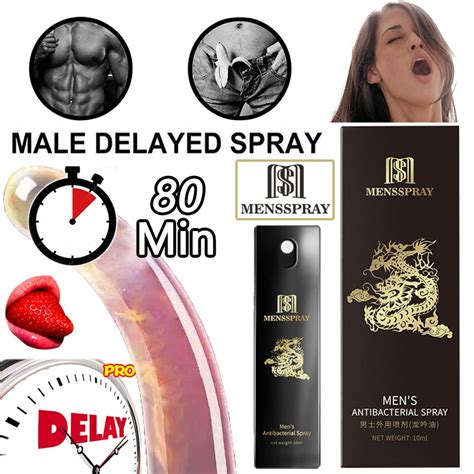 Mensspray Male Sex Delay Powerful Spray Minutes Intense Long Lasting