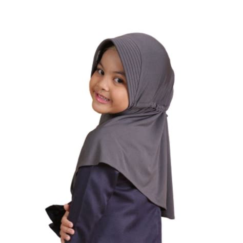 kerudung anak serut usia  sampai   bergo serut jilbab hijab