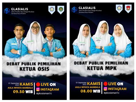 Debat Publik Pemilihan Ketua Osis Dan Mpk Sma Negeri 1 Cerme