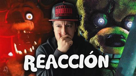 Five Nights At Freddys Película Trailer 2 Reacción Youtube