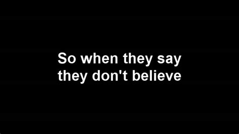 Thousand Foot Krutch Be Somebody Letra Youtube