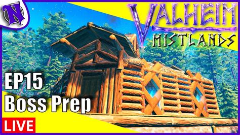 LIVE Boss Prep Valheim Mistlands Gameplay Lets Play Ep15 YouTube