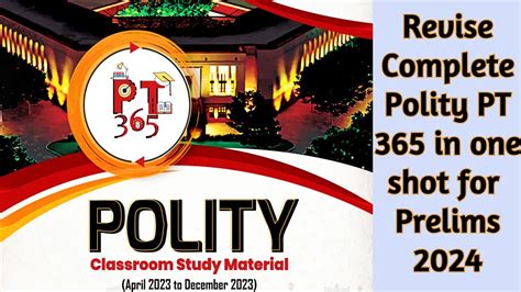 Polity Pt Vision Ias Complete Summary Revise Polity In