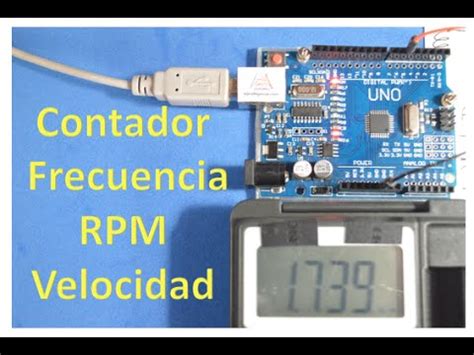 Medidor De Frecuencia Rpm Y Velocidad Con Arduino Youtube