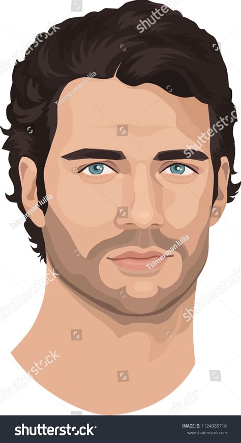 Man Face Illustration