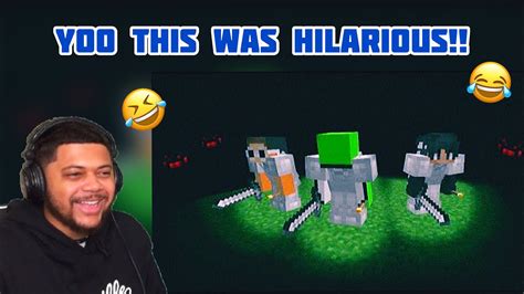 Minecraft But Its Pitch Black Reaction Youtube