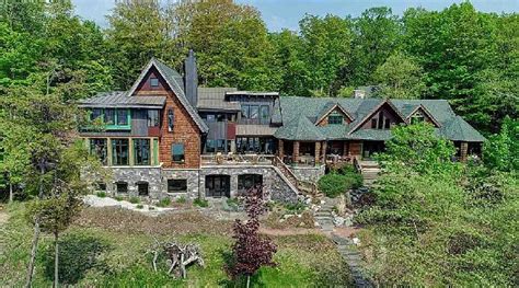 Inside Michael Moores Former Mansion Torch Lake Michigan