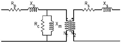 Draw The Equivalent Circuit Diagram Of A Single Phase Transformer