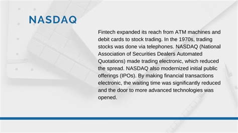 The History Of Fintech Part Ii Ppt