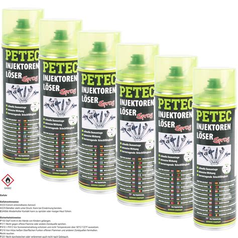 X Petec Injektorenl Ser Spray Ml Autoteile Werkzeuge De