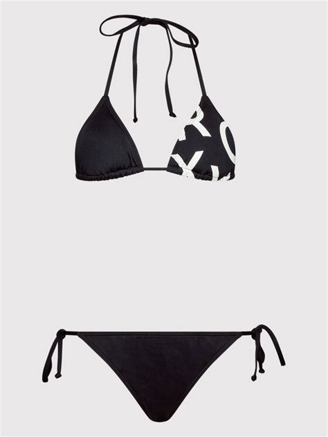 Roxy Bikini Beach Classics Tie Side Erjx Noir Modivo Fr