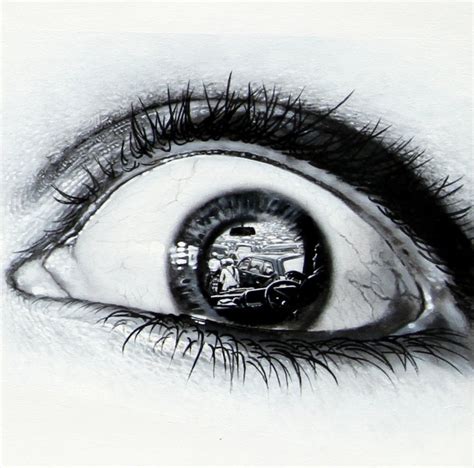 Eye Reflection Drawing