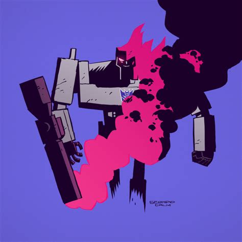 Transformers Megatron Art On Behance