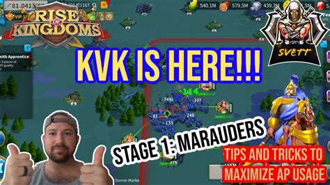 Rise Of Kingdoms KVK AND MARAUDERS ARE HERE PRE KVK STAGE 1