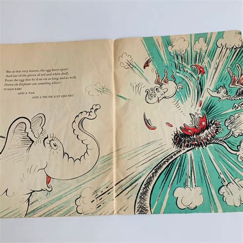 Vintage Book Horton Hatches the Egg Promotional Edition - Etsy