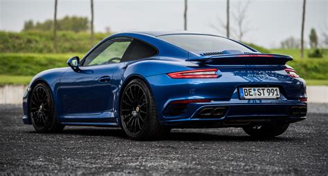 Porsche Turbo S Blue Arrow Von Edo Competition