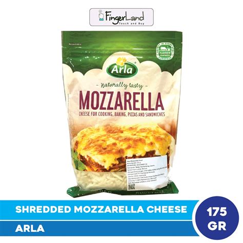 Jual Arla Shredded Mozzarella Cheese Keju Parut 175 Gr Indonesiashopee