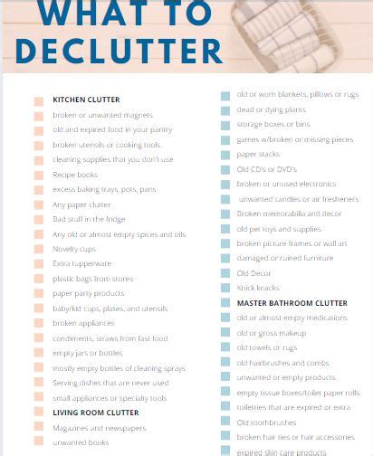 Super Easy Things To Declutter Right Now And Feel Good About It