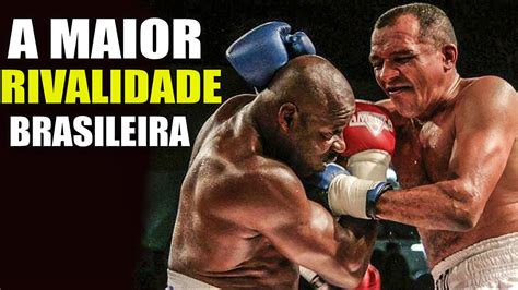 A MAIOR RIVALIDADE DO BOXE BRASILEIRO TODO DURO Vs HOLYFIELD YouTube