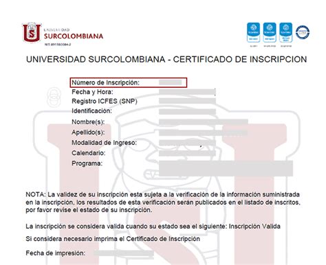 Gu A De Ayuda Ingreso Sistemas De La Universidad Surcolombiana