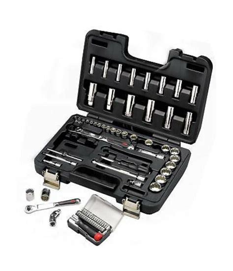 HALFORDS ADVANCED METRIC 64 PIECE RATCHET STEEL SOCKET SET 1 4 3 8