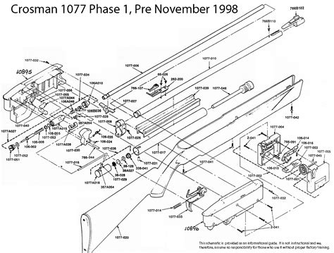 Crosman 1077 Parts List