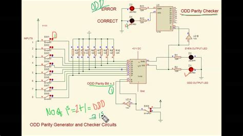 Design A Bit Odd Parity Generator