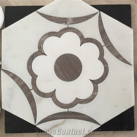 Hexagon Flower Tile Patterns Best Flower Site