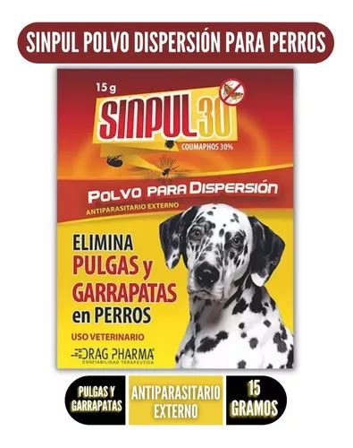 Sinpul 30 Polvo Sachet 15 Gramos Antiparasitario Externo Cuotas Sin