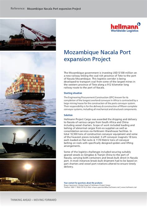 Massive infrastructure bonds will fund the New port expansion project 9