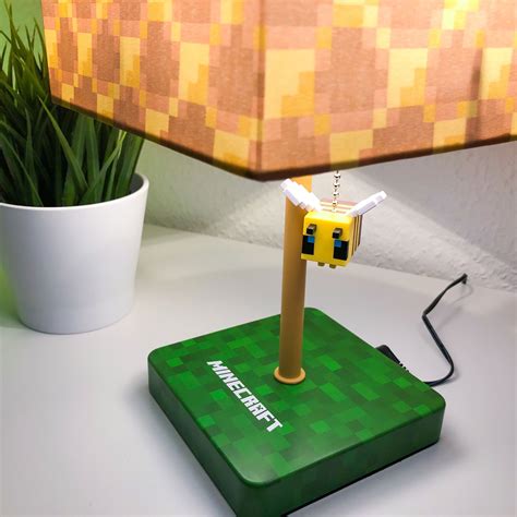 Minecraft Lampe De Table Abeille Elbenwald