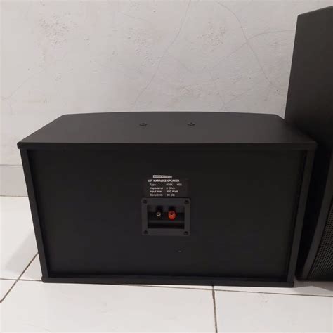 Jual Speaker Pasif Karaoke 10 Inch Black Spider Shopee Indonesia