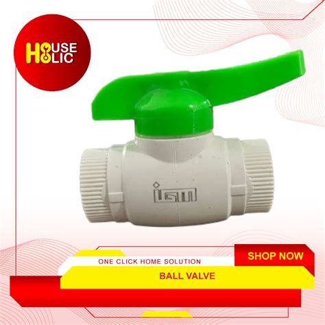 Jual Ball Valve Pvc Plastik Stop Kran Plastik Inch Shopee