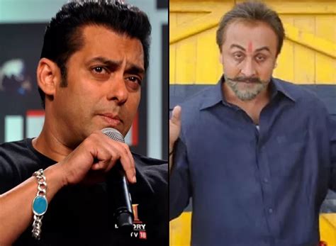 Salman Khan Says Sanjay Dutt Should Play His Role In Sanju Ranbir