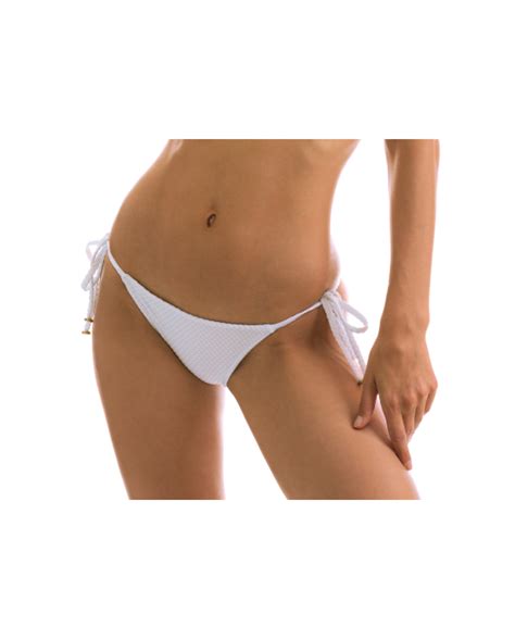 Braguita De Bikini Brasile A Blanca Bottom Cloque Branco Balconet