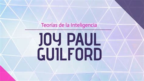 Teoría de Guilford