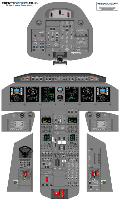 Bombardier Global Express 5000 Cockpit Poster - Etsy